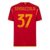 AS Roma Leonardo Spinazzola #37 Hjemmedrakt 2023-24 Kortermet